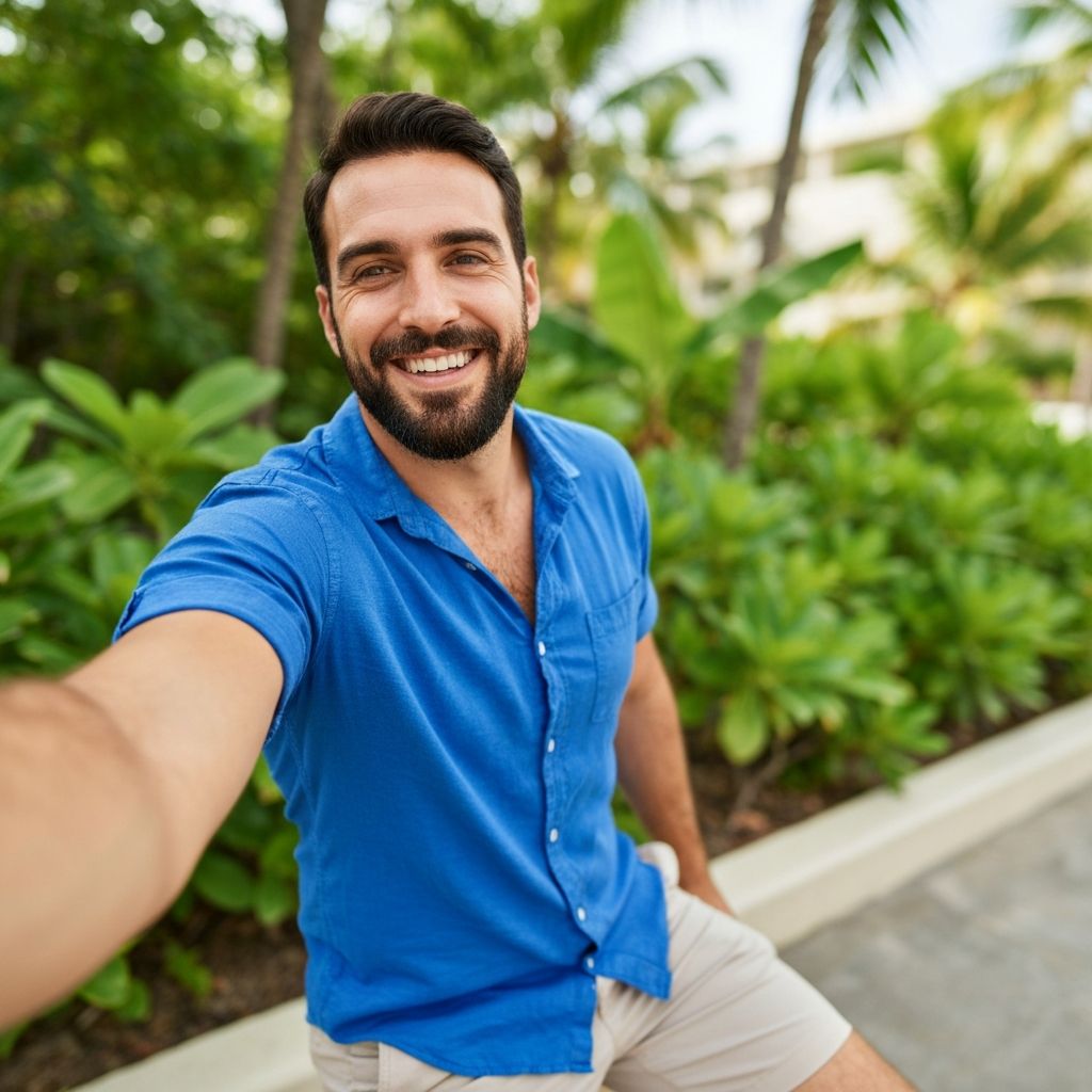 Thumbnail before - Man casual to professional transformation